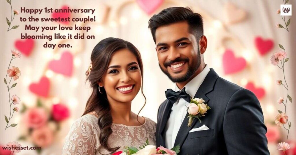 1st Anniversary Messages to Sister and Brother-in-Law
