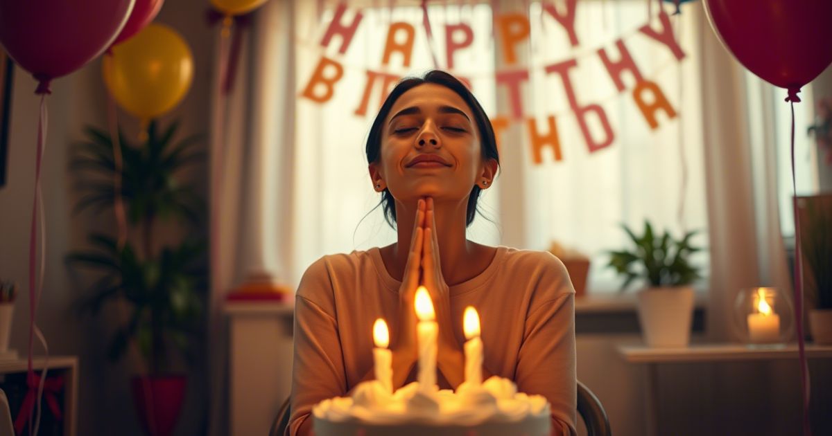 Birthday Prayer for Myself