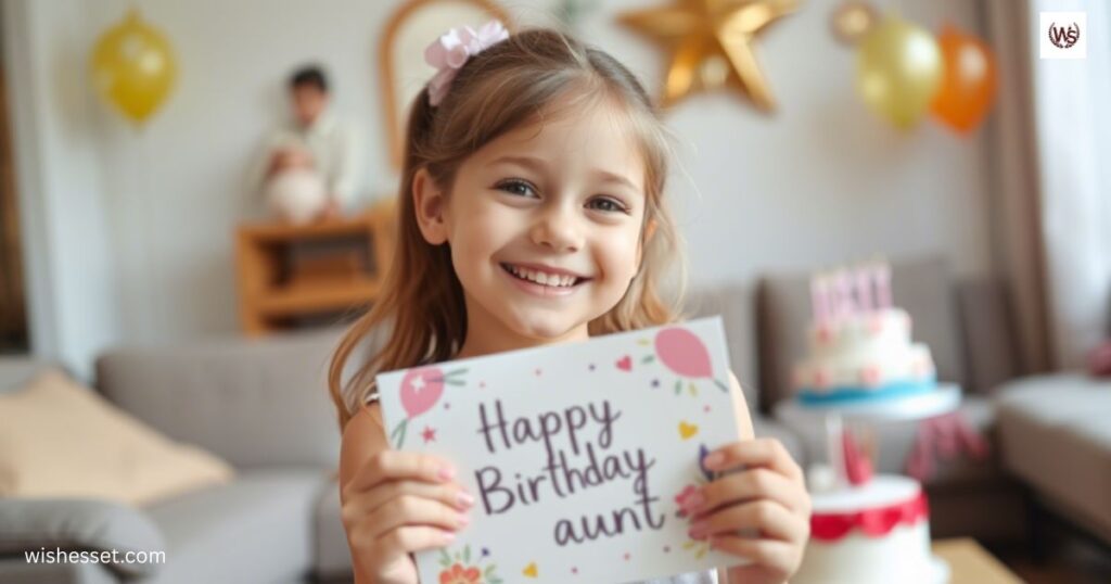 Birthday Wishes for Aunt from Niece