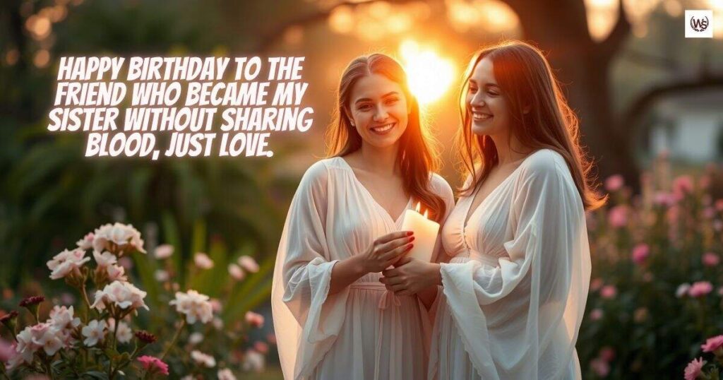 Birthday Wishes for Best Friend Like Sister