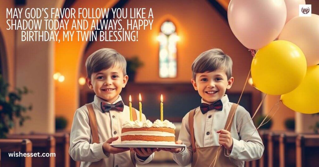 Christian Birthday Wishes for Twin Brother