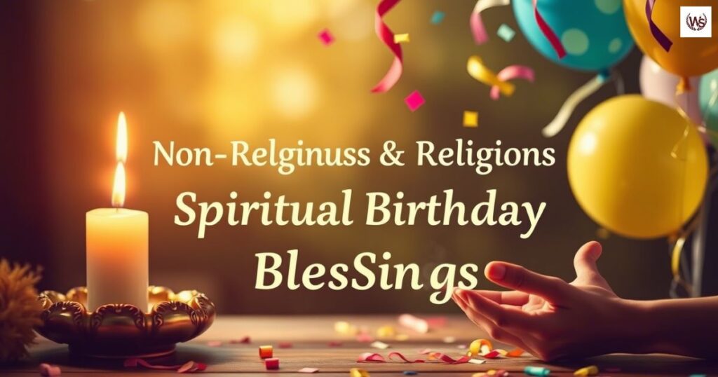 Non-Religious & Religious Spiritual Birthday Blessings