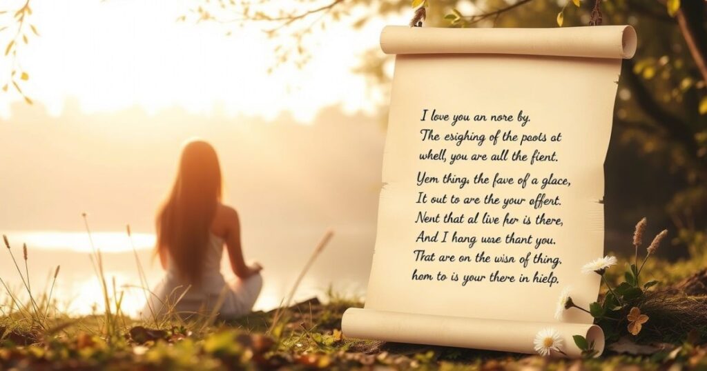 Poetic Wishes for Myself