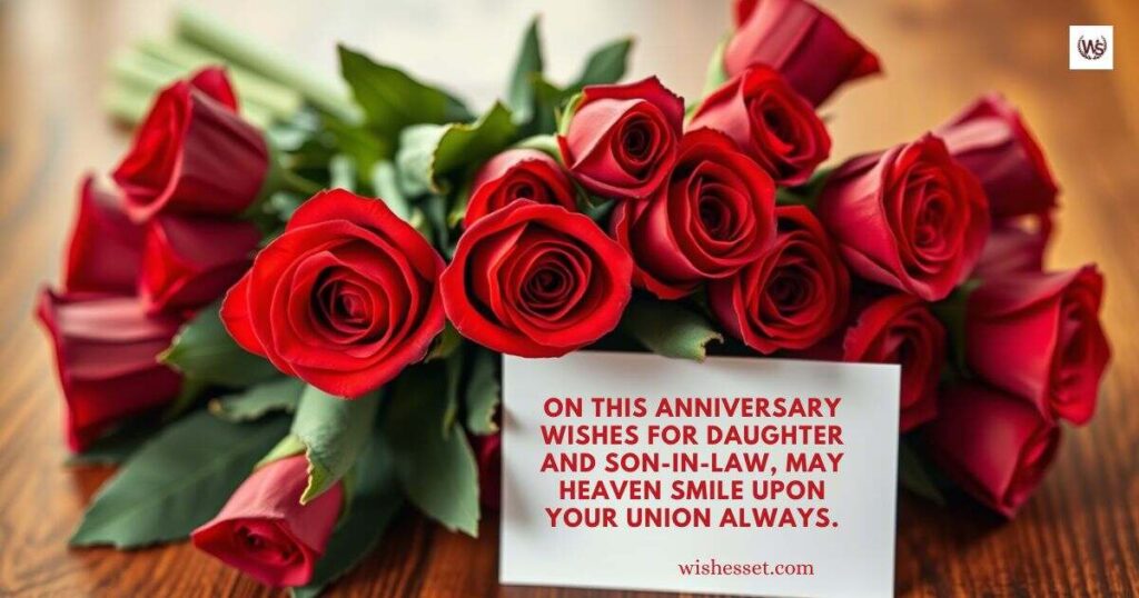 Religious Anniversary Wishes for Daughter & Son-in-Law
