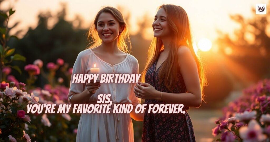 Short and Sweet Birthday Wishes for Your Sister