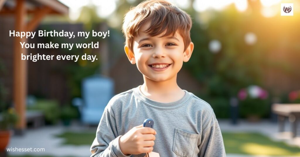 Short and Sweet Birthday Wishes for Your Son