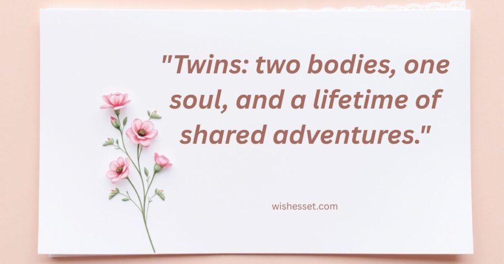 Twins Birthday Quotes