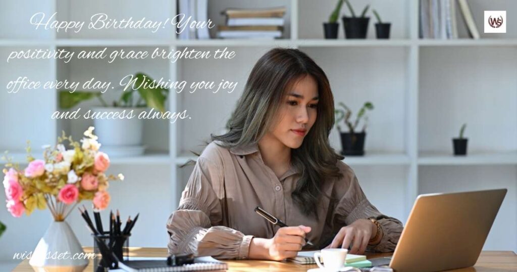 Birthday Wishes for Coworker Female