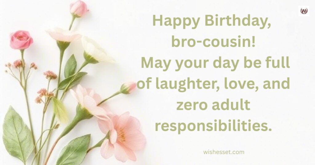 Birthday Wishes for a Cousin Male