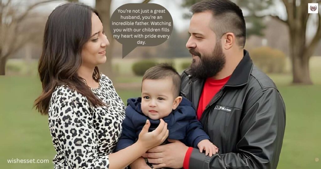 Father Day wish for Husband from Wife