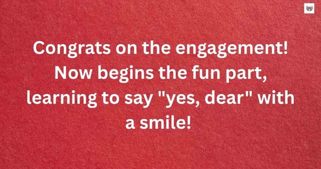 Funny Engagement Wishes