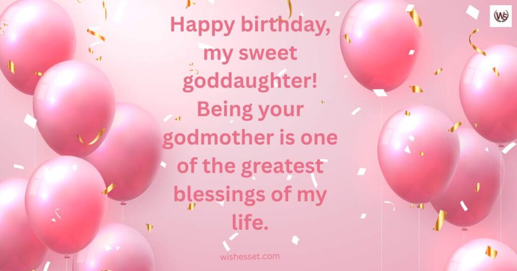Heart Touching Birthday Wishes for Goddaughter