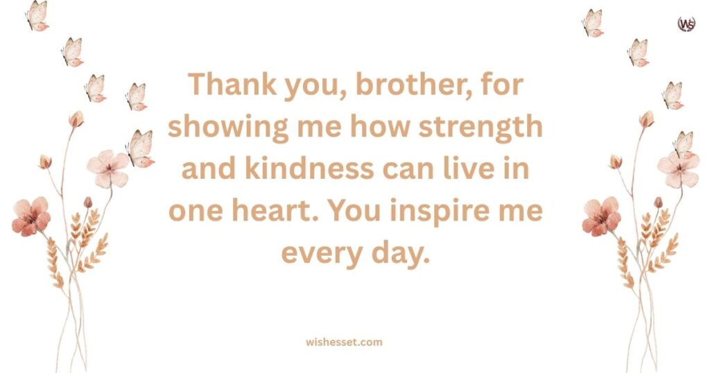 Inspiration Messages for Brothers
