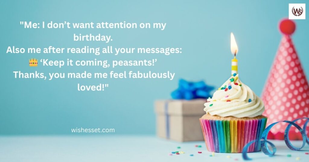 Meme Funny Birthday Thank You Responses