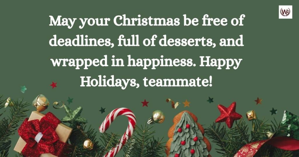 Merry Christmas Wishes To Colleagues