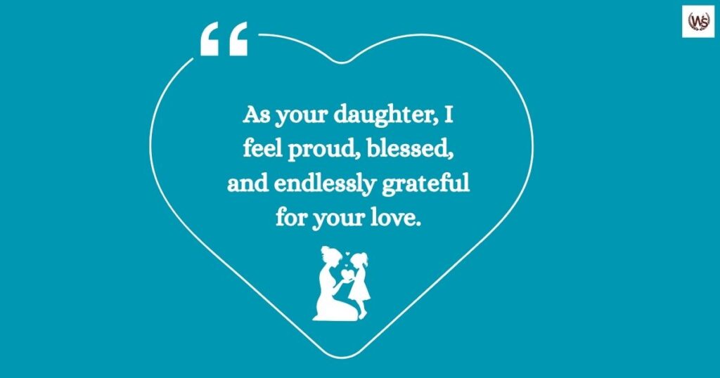 Thank You Messages for Parents From Daughter