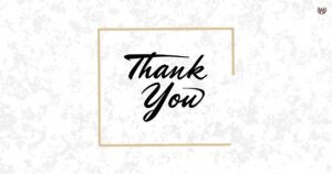 Thank You to Parents for Helping