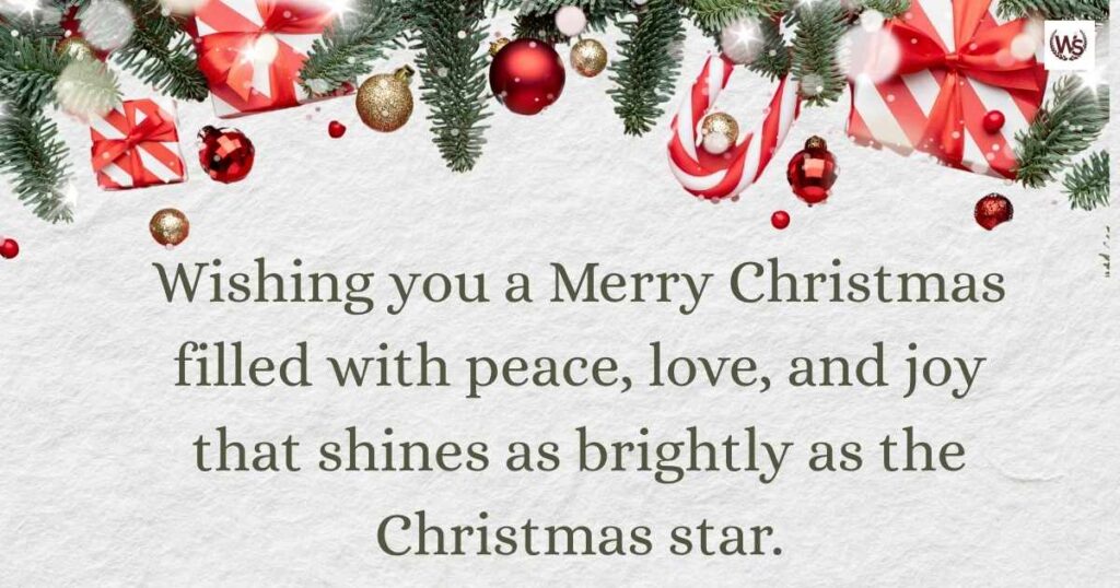 Traditional Merry Christmas Wishes