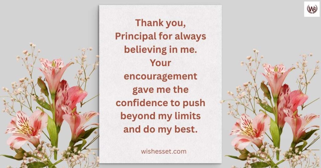 Why Write a Thank You Letter to the Principal?