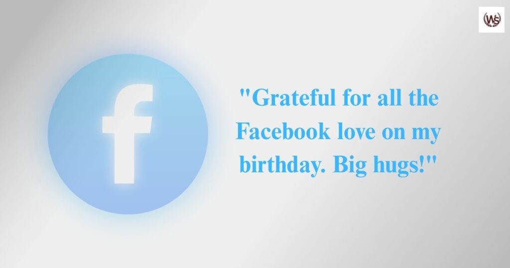 How to Reply Thank You for Birthday Wishes on Facebook
