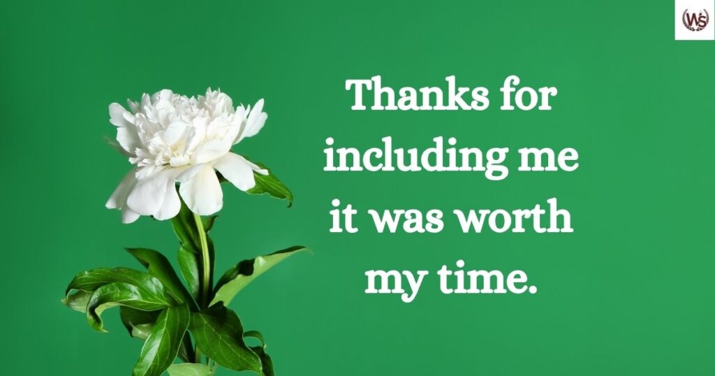 Responding to Thank You for Your Attention