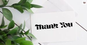 Thank You Message to Volunteers