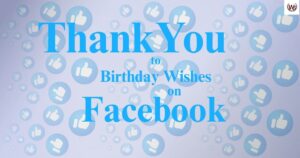 Thank you to Birthday Wishes on Facebook